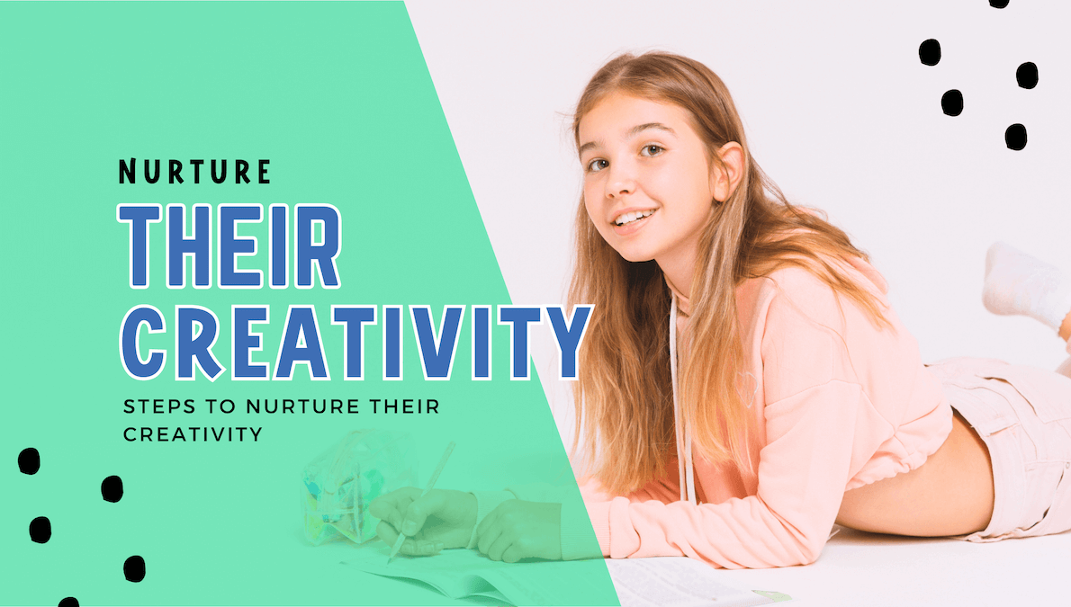 Tween girl sketching in a notebook – nurturing tween creativity