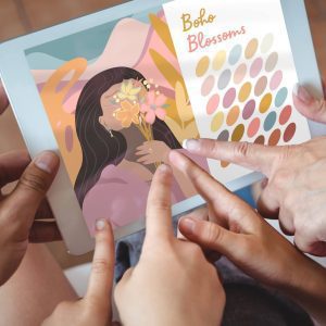 Boho Procreate Colour Palette & Illustration