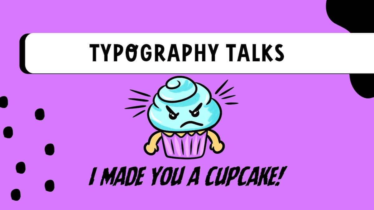 Typography for beginners- design tips Typography basics for kids - fun example