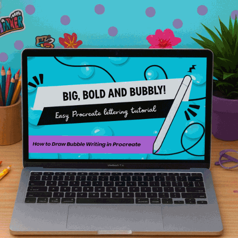 launch-pad-warmup-free-downloads Animated GIF sneak peek of the Warm Up stage in the Launch Pad, featuring free creative downloads like brush kits and templates to get kids started